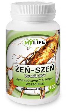 ŻEŃ-SZEŃ WŁAŚCIWY Panax ginseng C.A. Meyer WSZECHLEK